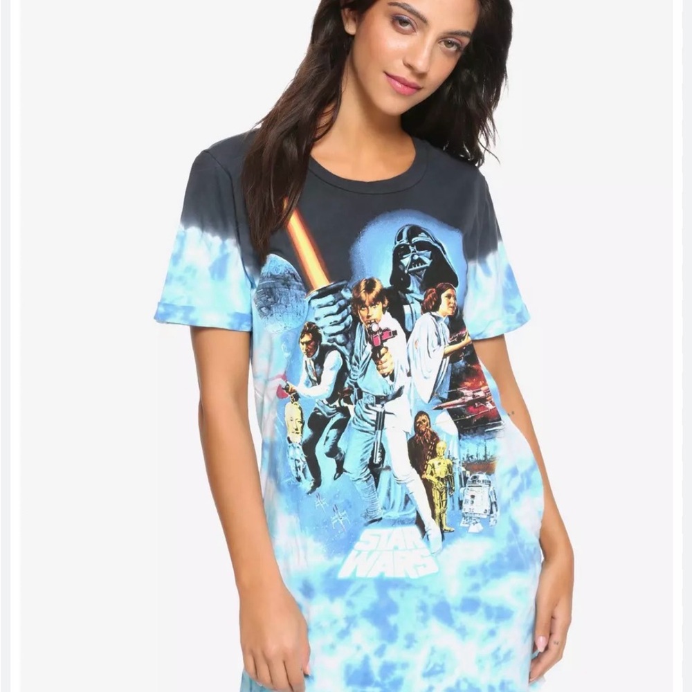 Star Wars Tie-Dye T-Shirt Dress